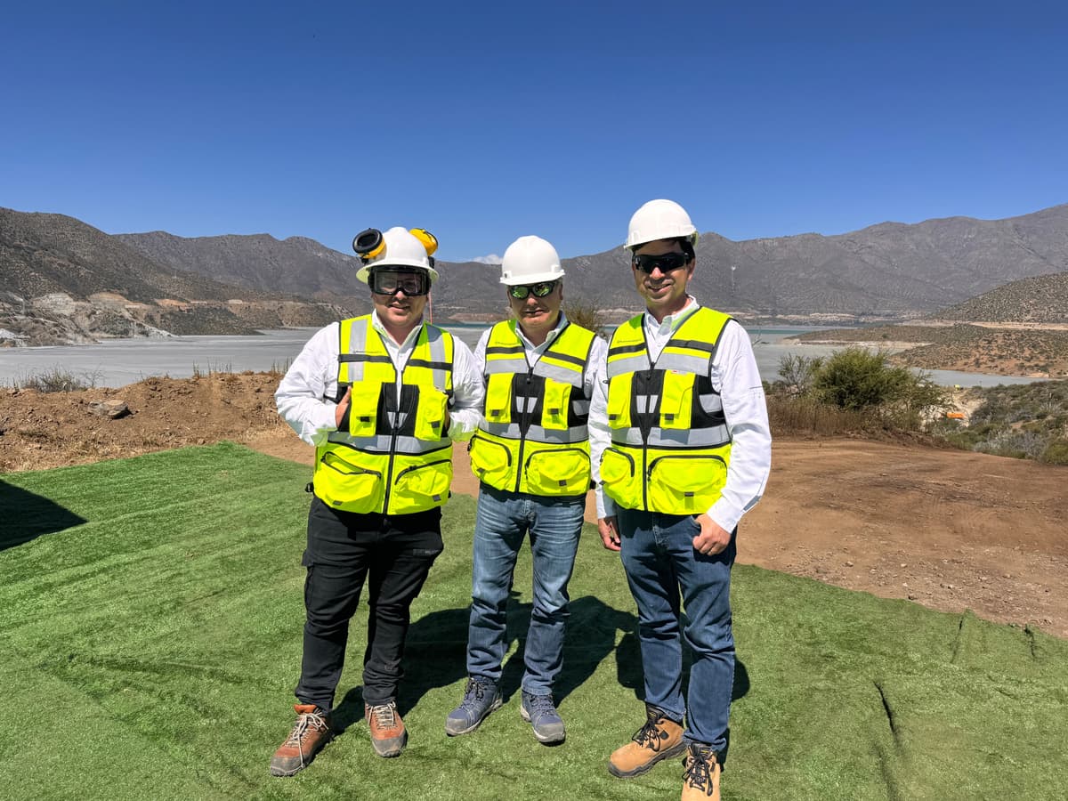 Imagen de trabajadores en una mina